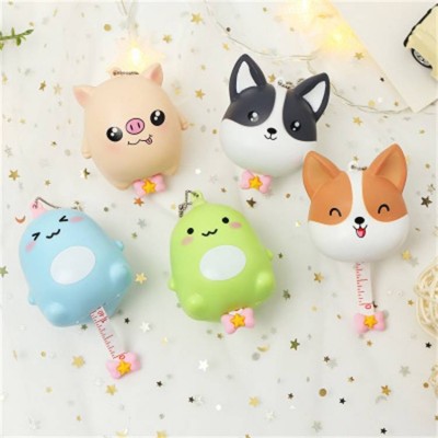 Animal Shaped Tape Measure Creative Tapeline Cartoon Keychain Pendant